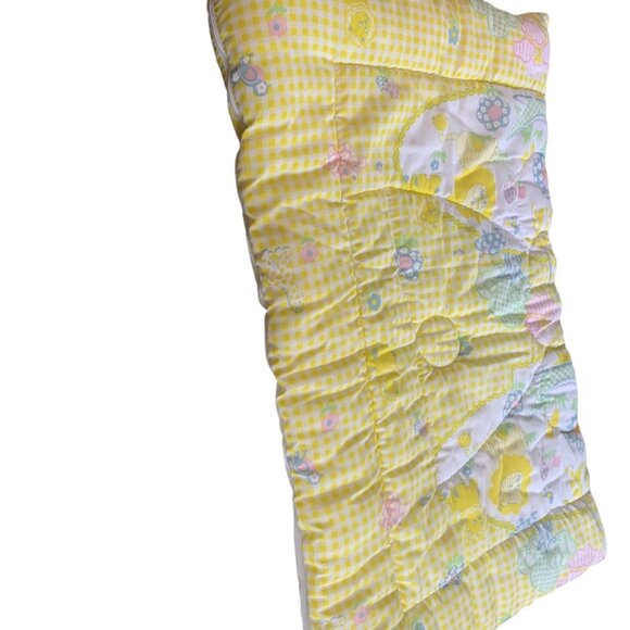 Vintage Pastel Kitsch Animal Print Toddler Sleeping Bag - Picture 2 of 9